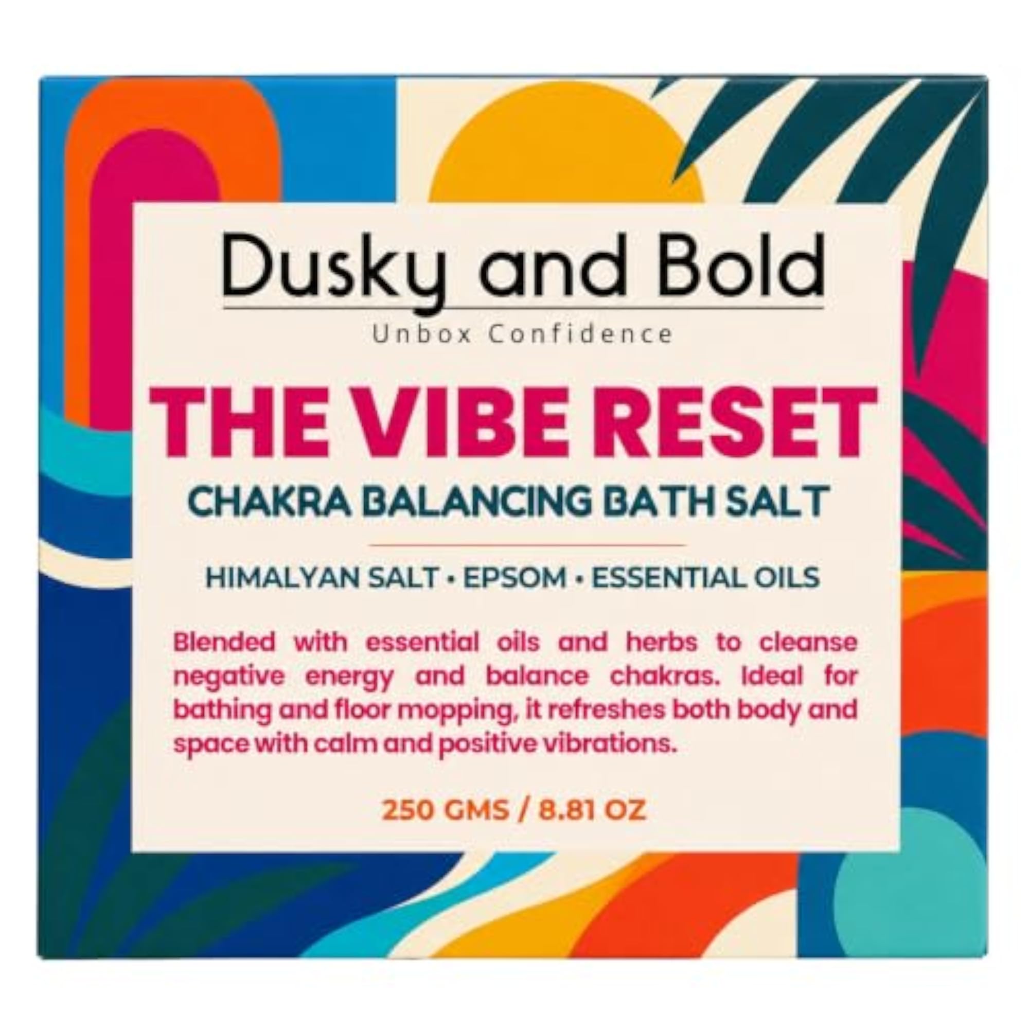 Spiritual Chakra Balancing Bath Salt, Aura Cleansing Soak